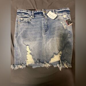 Windsor Blue Mini Pencil Skirt for Night Out